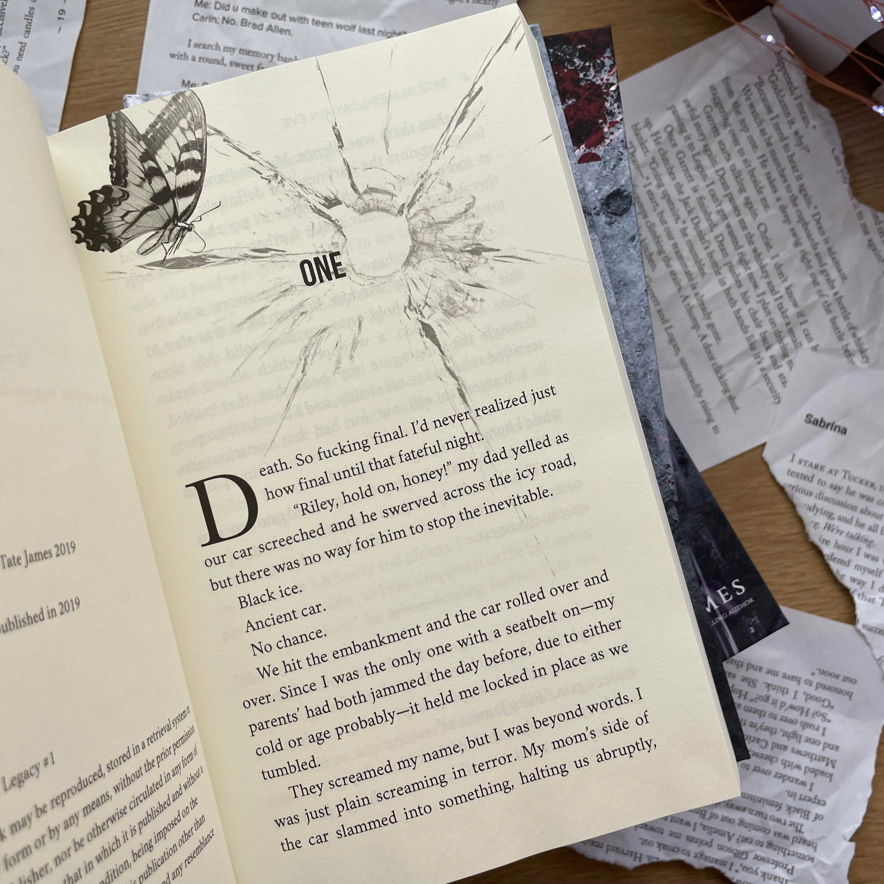 Dark Legacy series: Alternate HARDCOVERS by Tate James & Jaymin Eve