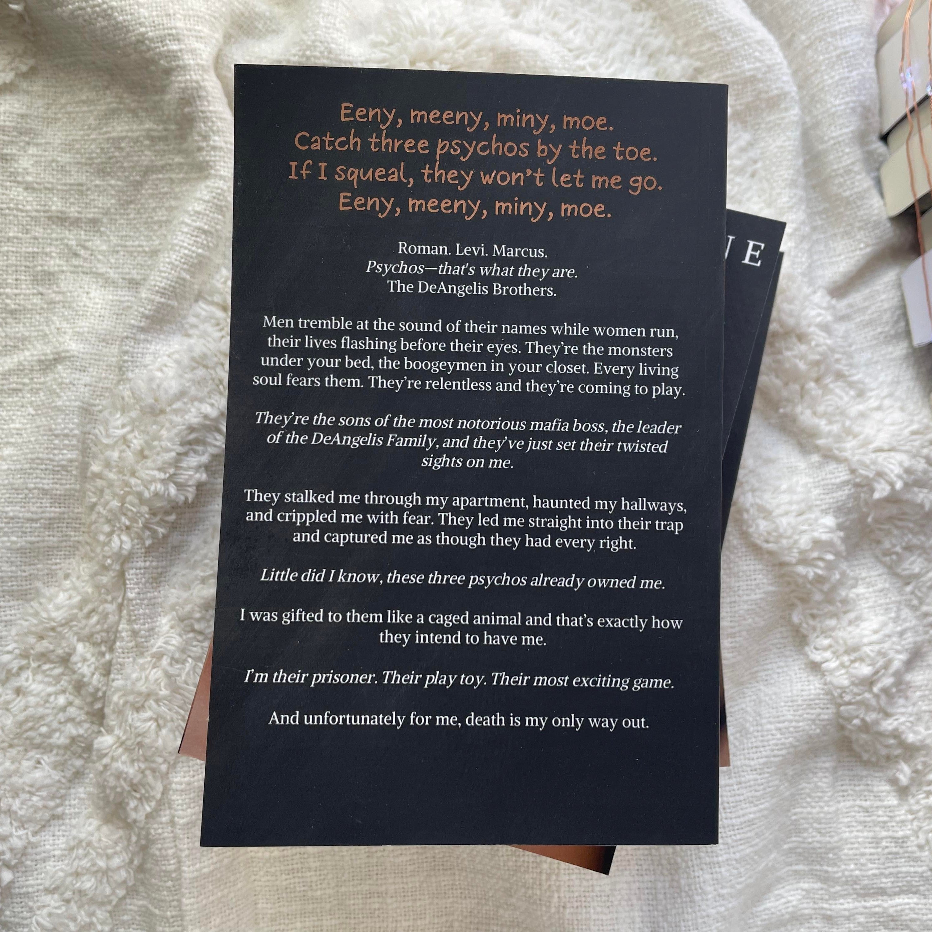 Depraved Sinners: Foils by Sheridan Anne