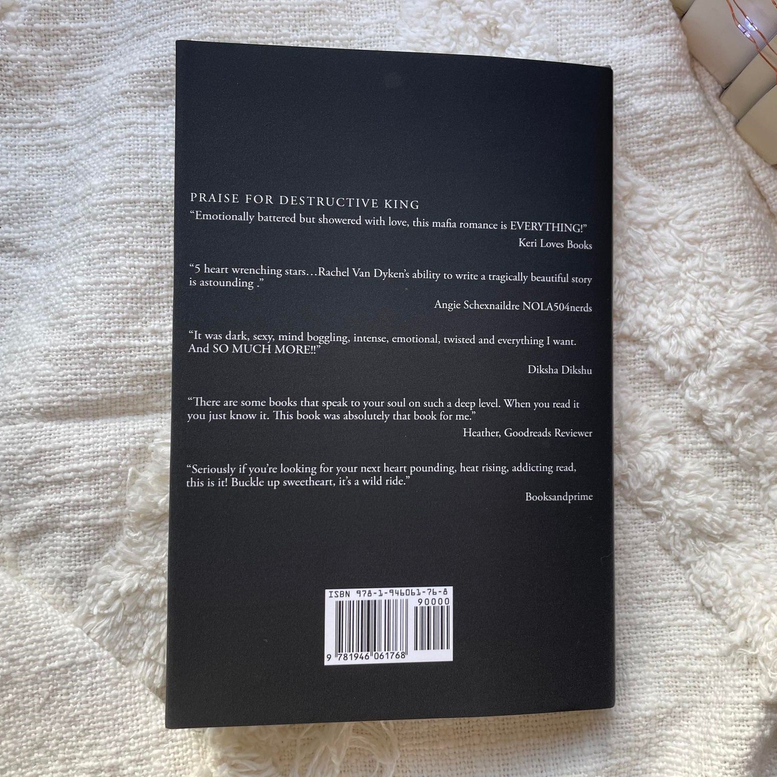 Destructive King: HARDCOVER by Rachel Van Dyken