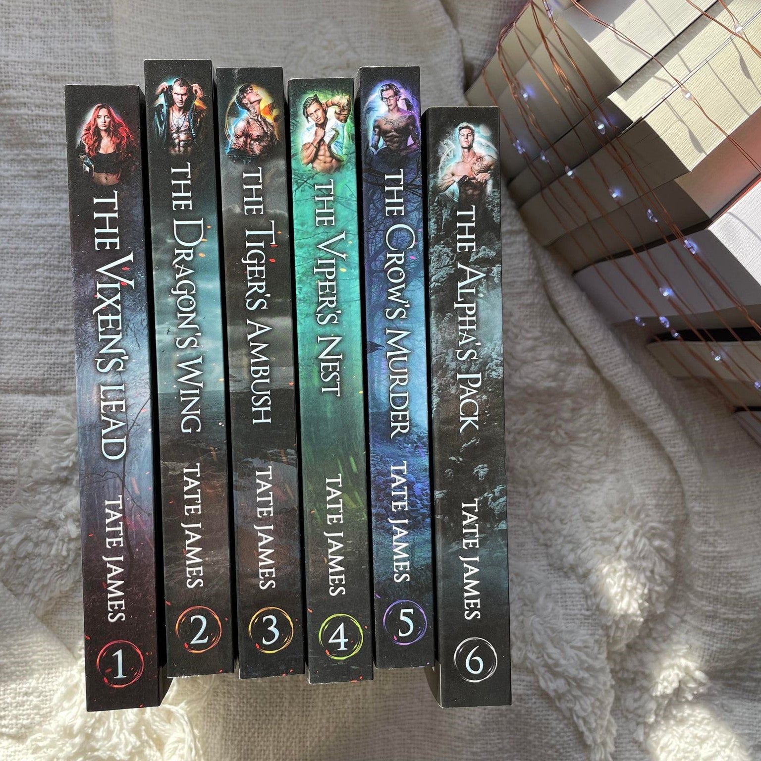 Kit Davenport series by Tate James