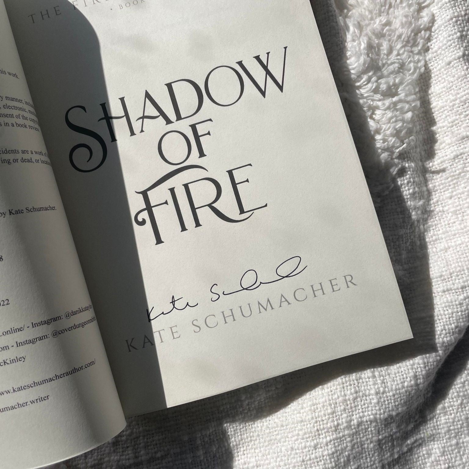 The Fires of Aileryan series by Kate Schumacher
