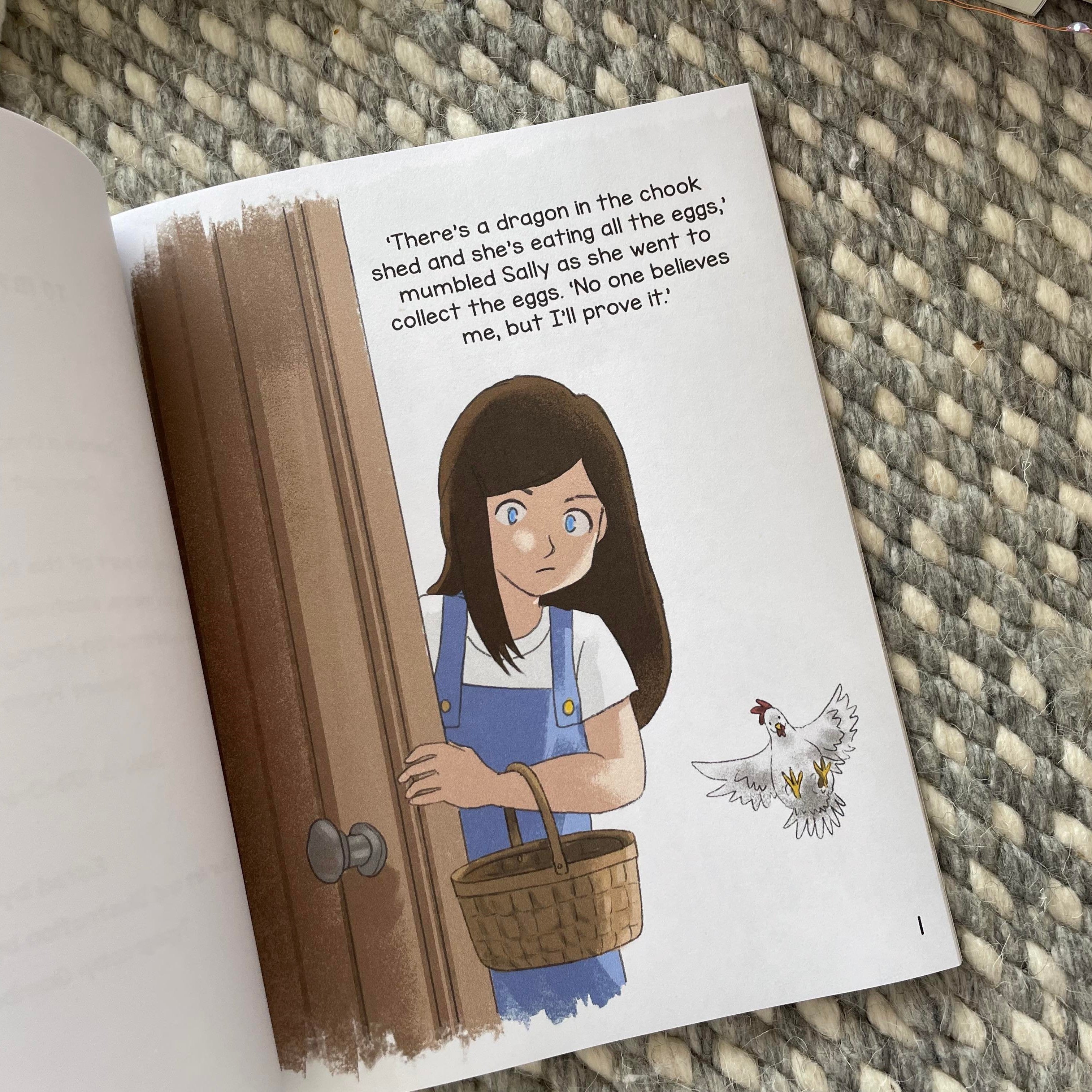 There's a Dragon in the Chook Shed by Lily Rose