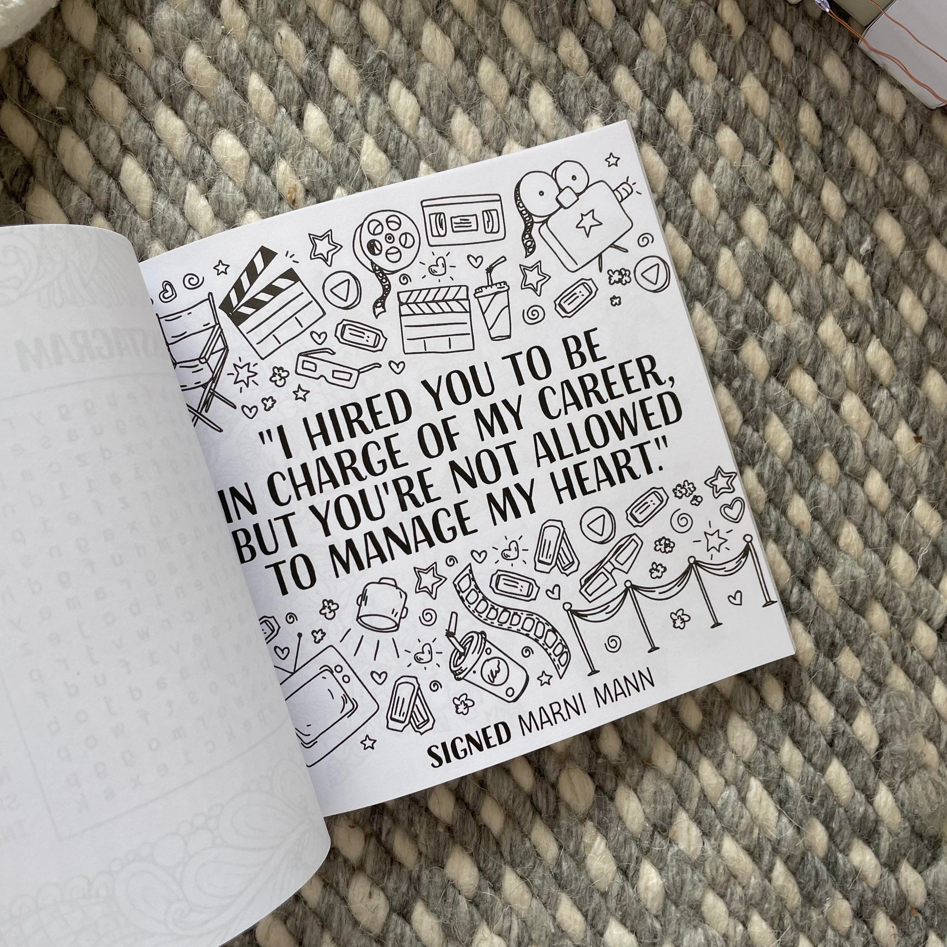 Dangerous Romance Colouring Book