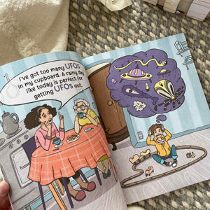 There's A UFO In The Cupboard by Lily Rose