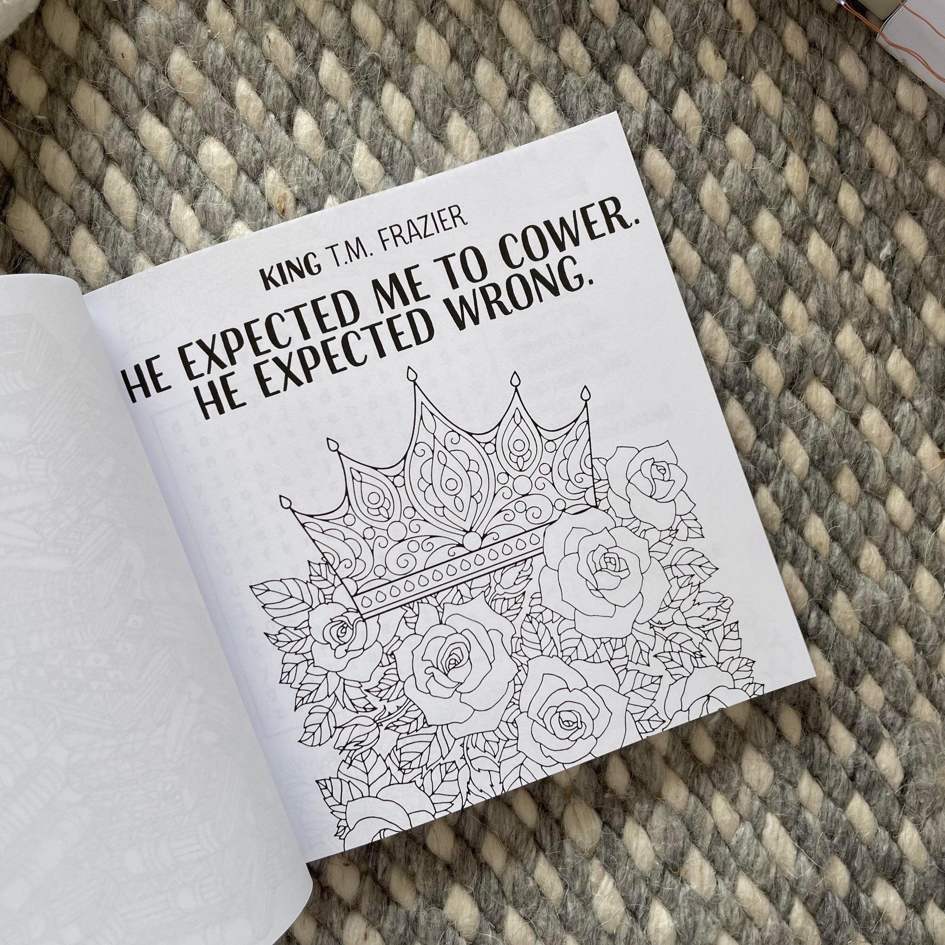 Dangerous Romance Colouring Book