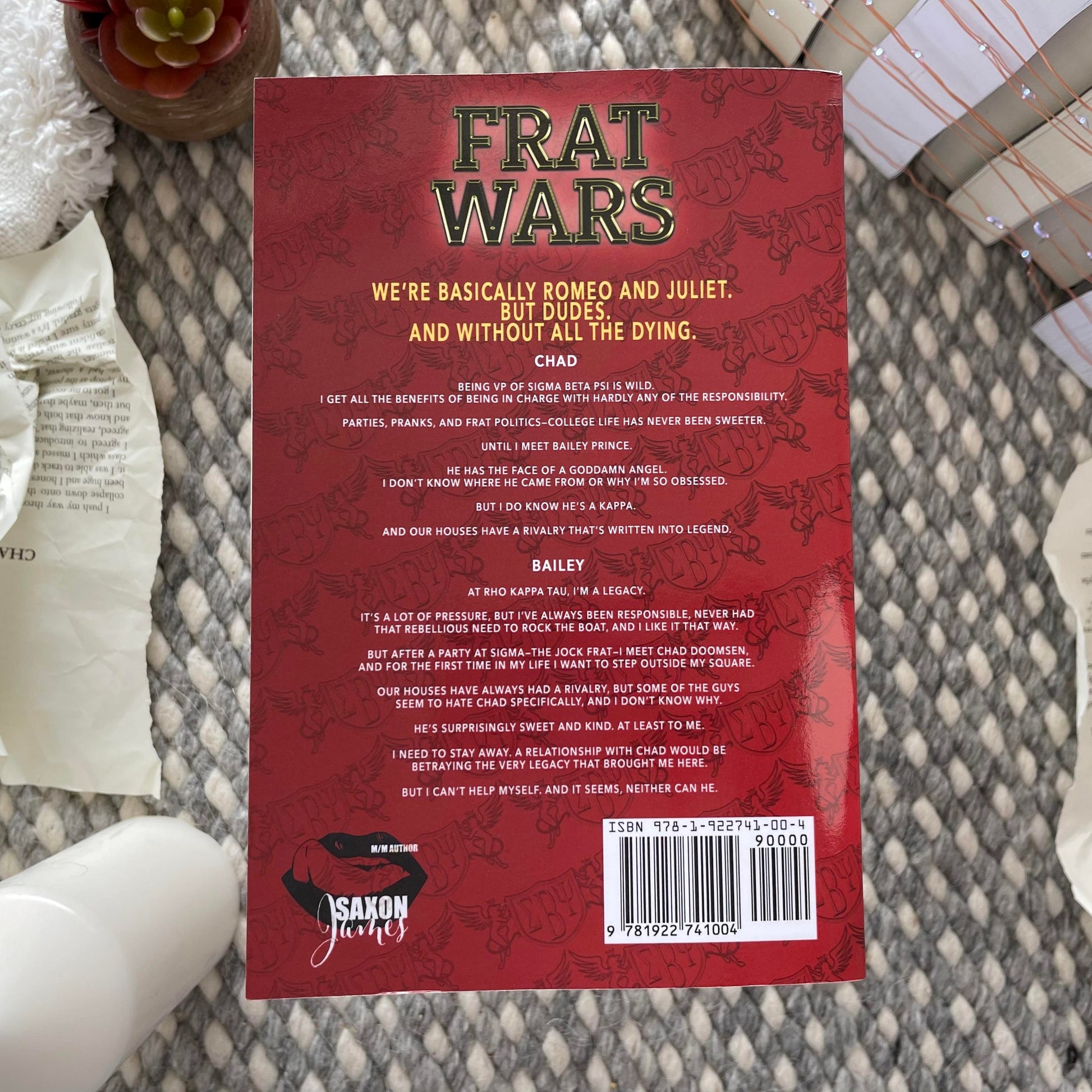 Frat Wars: Illustrated Covers by Saxon James