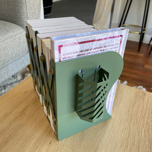 Adjustable Bookend | Sage Green