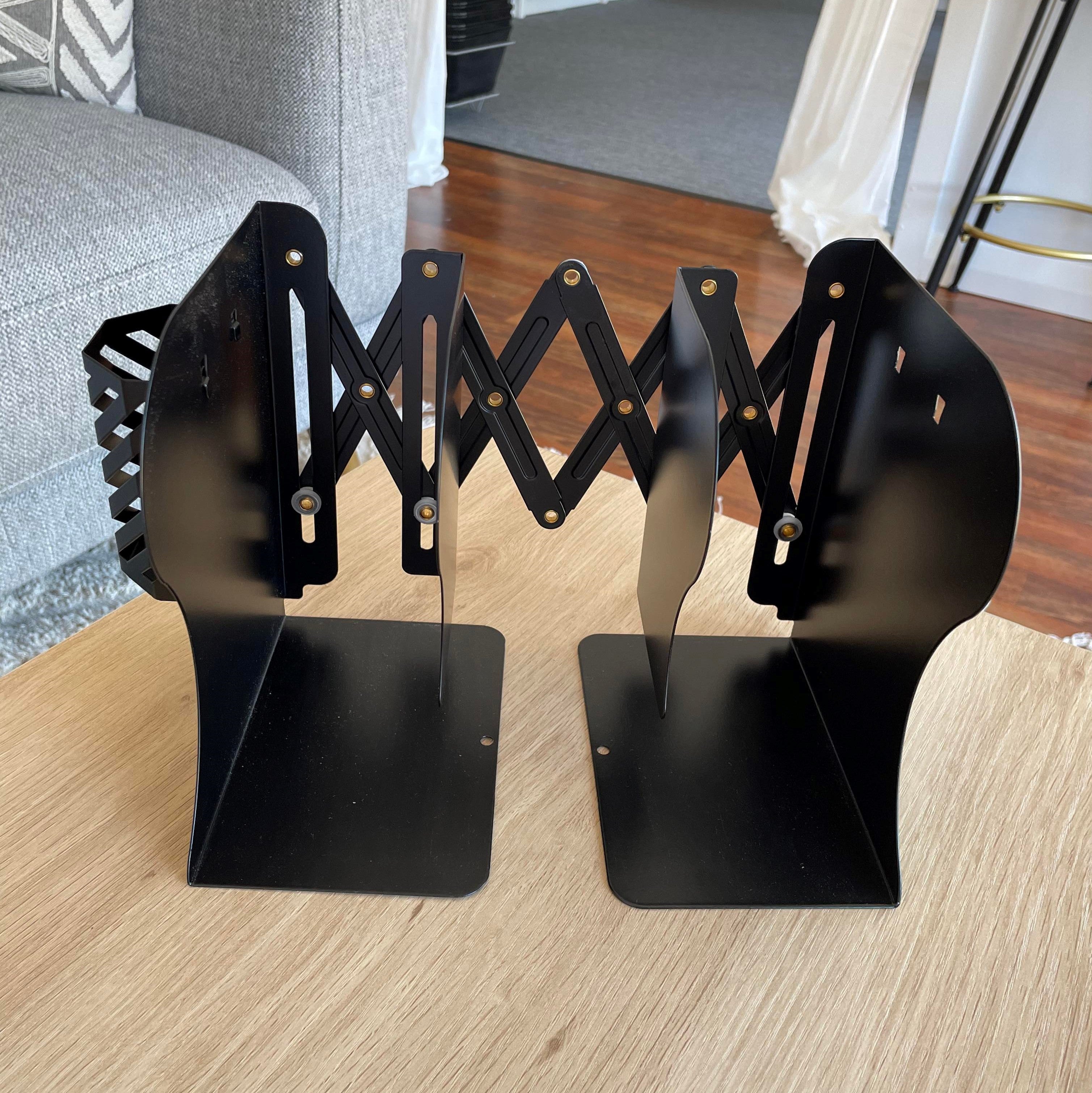 Adjustable Bookend | Black