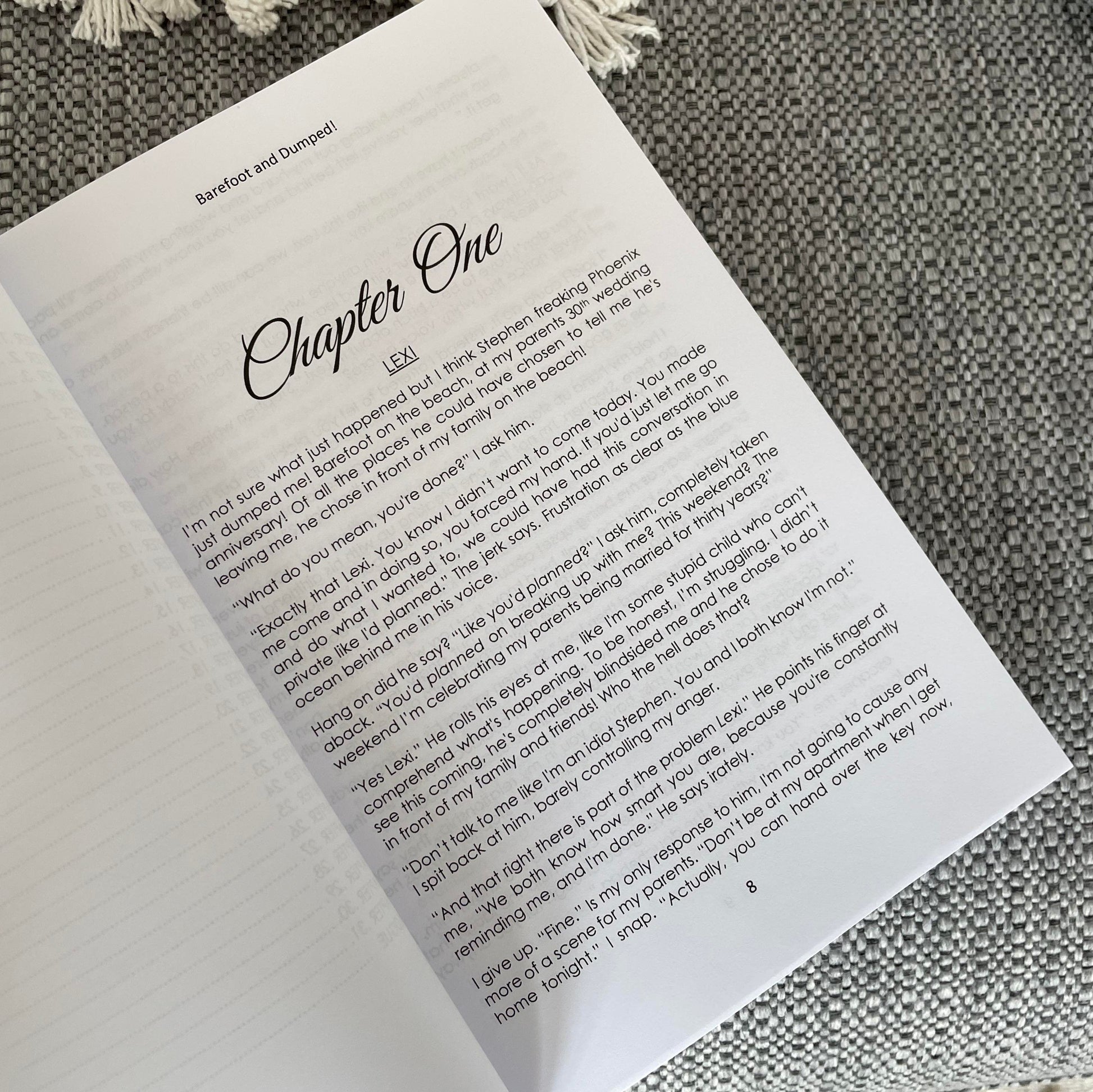 Barefoot and Dumped by Chelle Pimblott