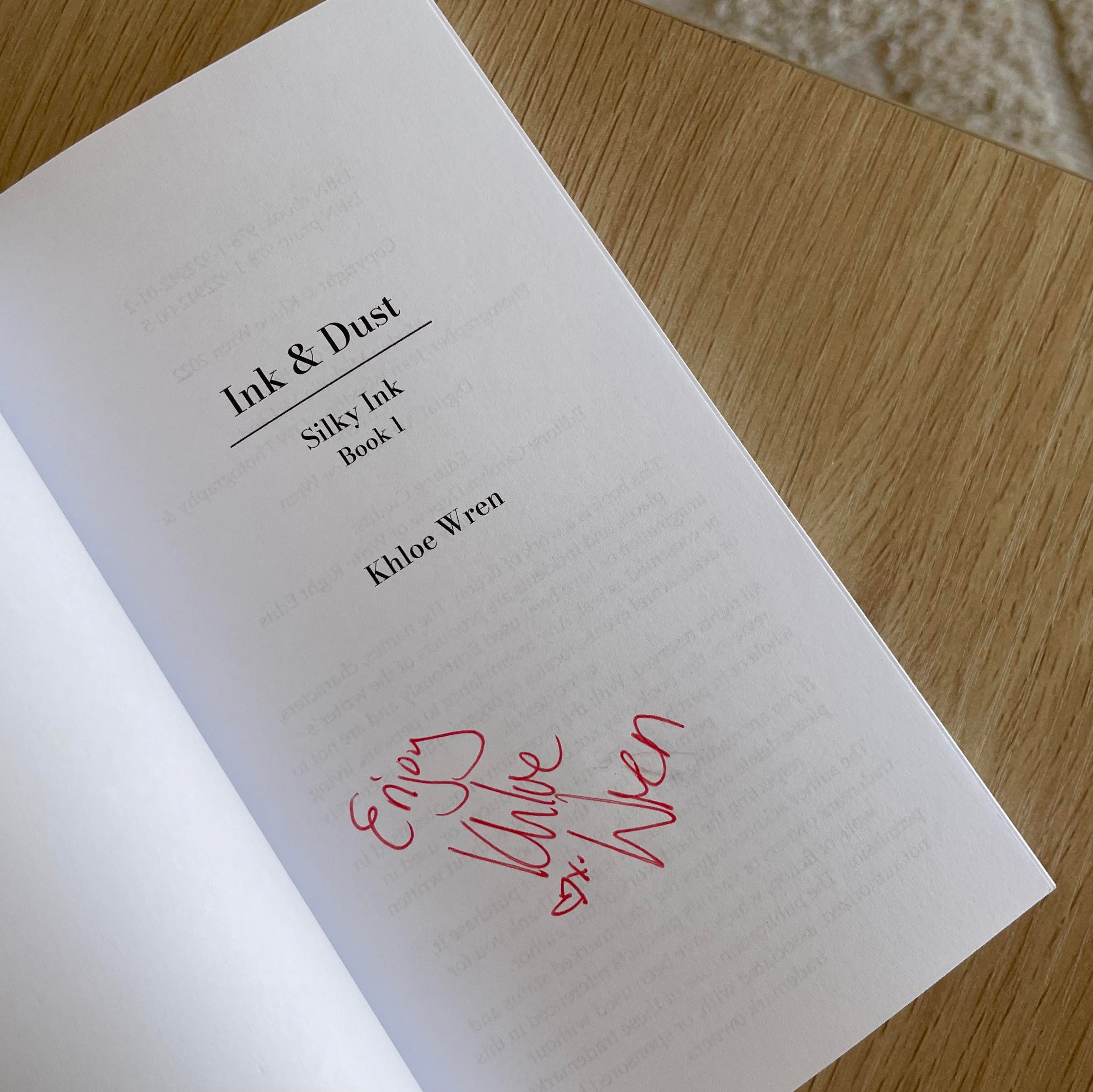 Silky Ink by Khloe Wren