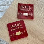 Load image into Gallery viewer, Indie Romance Reader | Arylic Coaster
