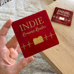 Load image into Gallery viewer, Indie Romance Reader | Arylic Coaster
