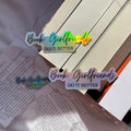 Book Girlfriends Do It Better  - Holographic Vinyl Sticker