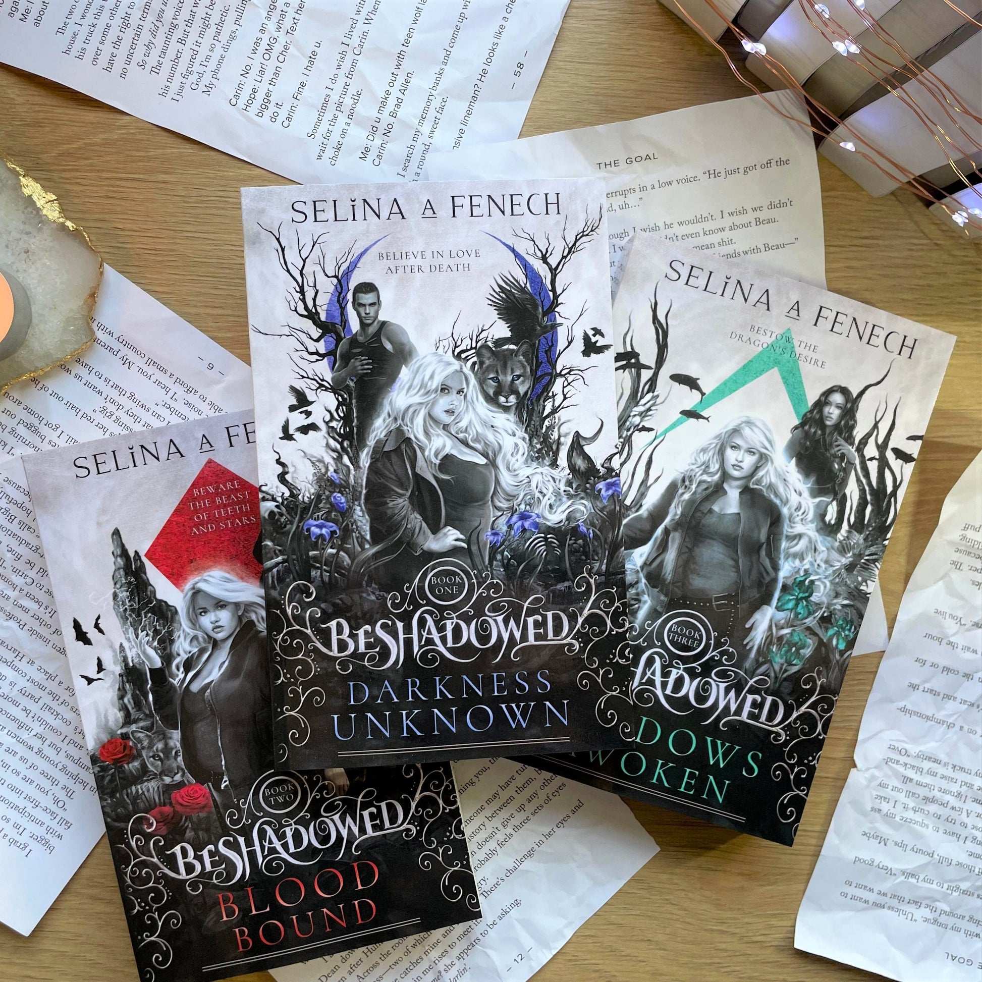 Beshadowed by Selina A. Fenech