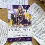Load image into Gallery viewer, Dark Enchantment Minis - Pocket Sized Fantasy Colouring Book by Selina Fenech
