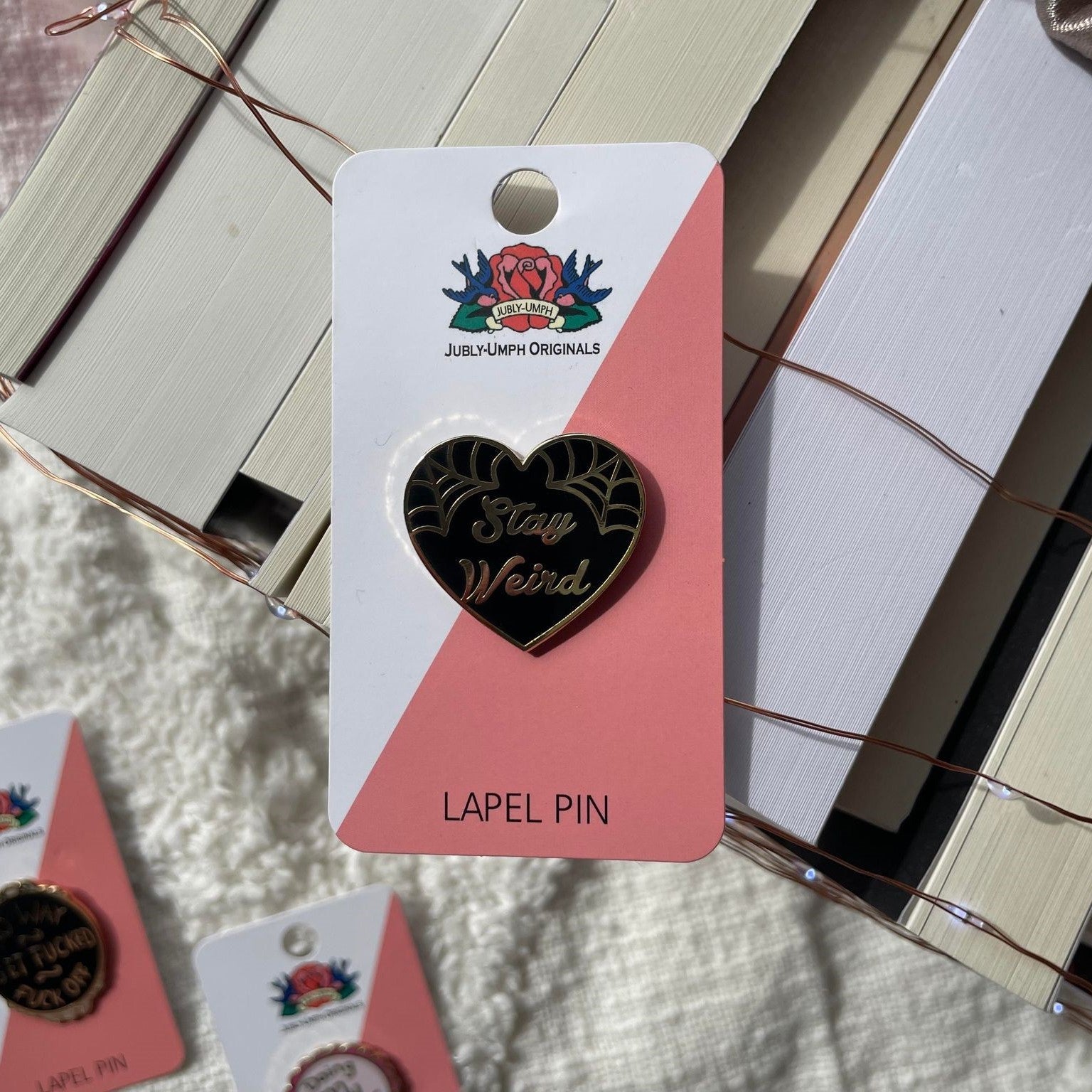 Stay Weird Pin