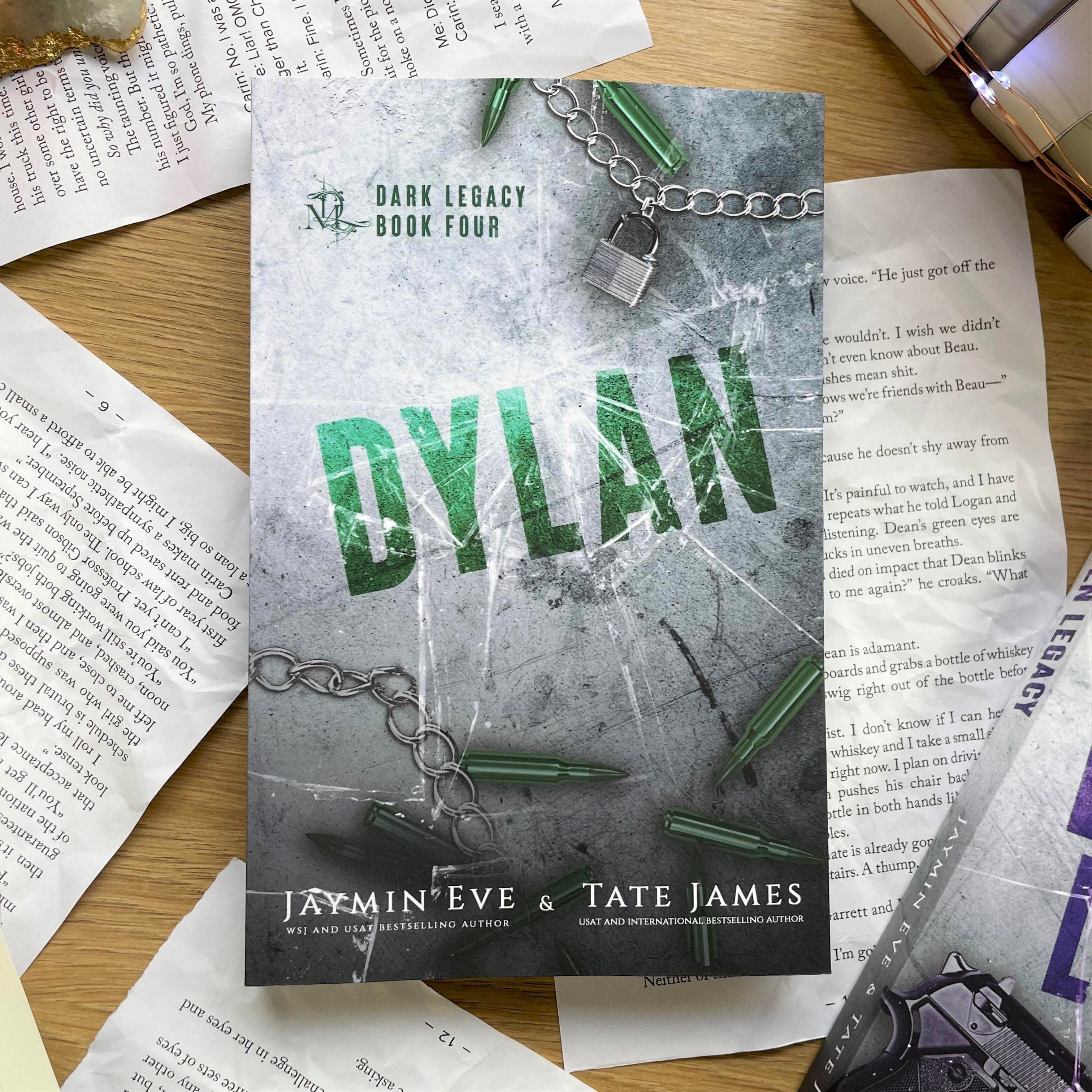 Dark Legacy series: Alternate Covers by Tate James & Jaymin Eve