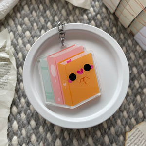 Library Book JUMBO Charm by Keeper of the Suns