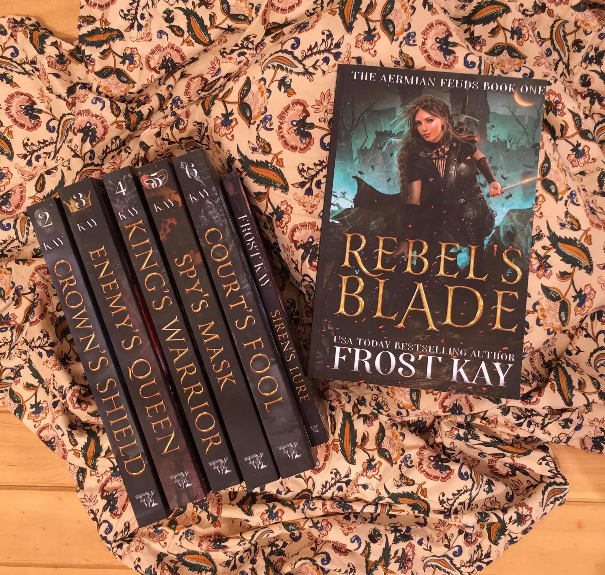 The Aermian Feuds series by Frost Kay