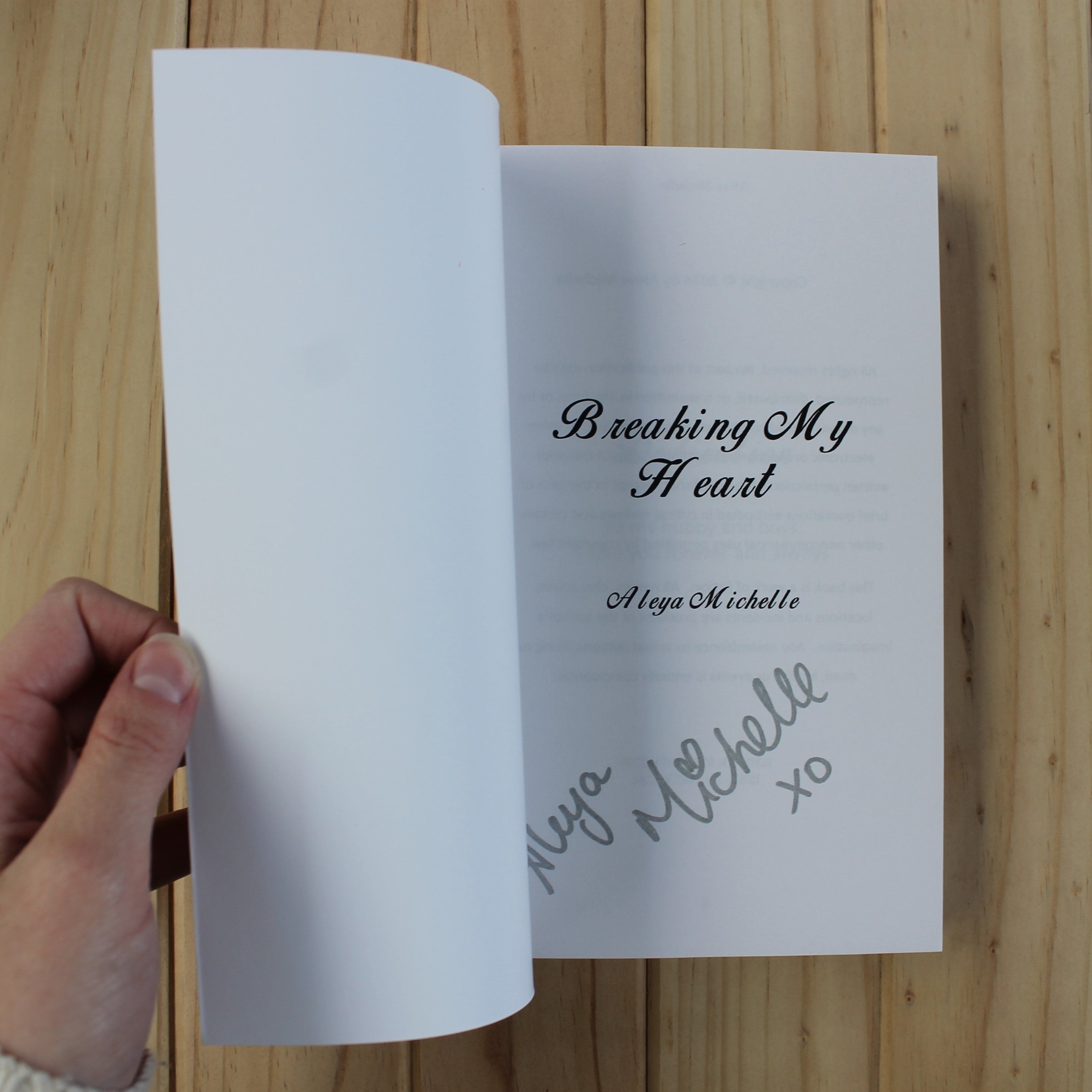 The Heart series by Aleya Michelle