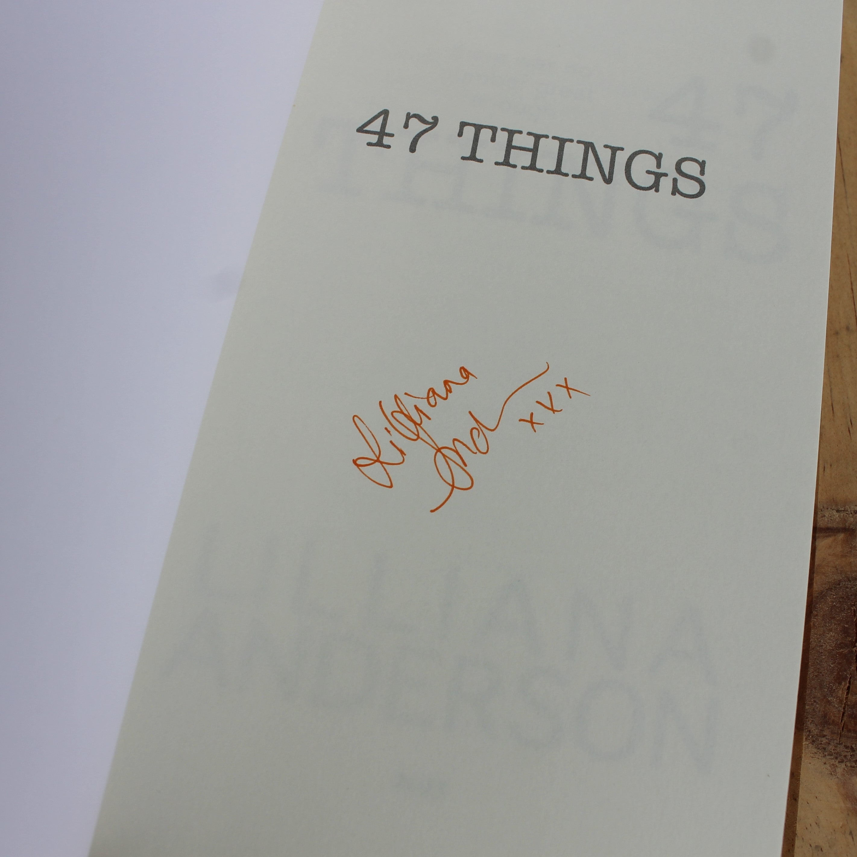 47 Things by Lilliana Anderson