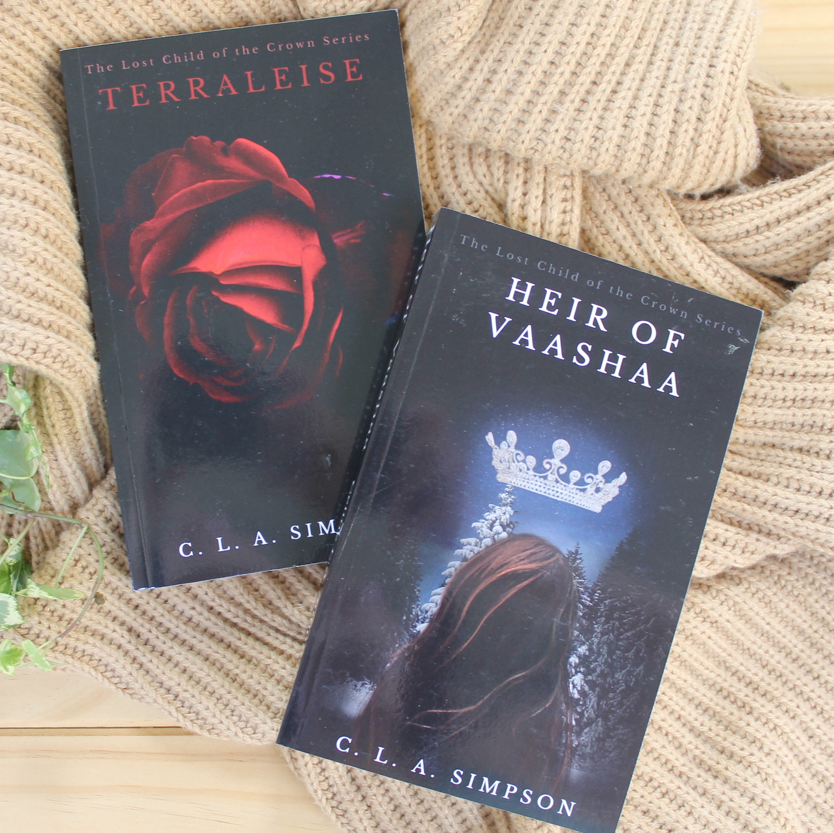 The Lost Child of the Crown series by Celine L.A. Simpson