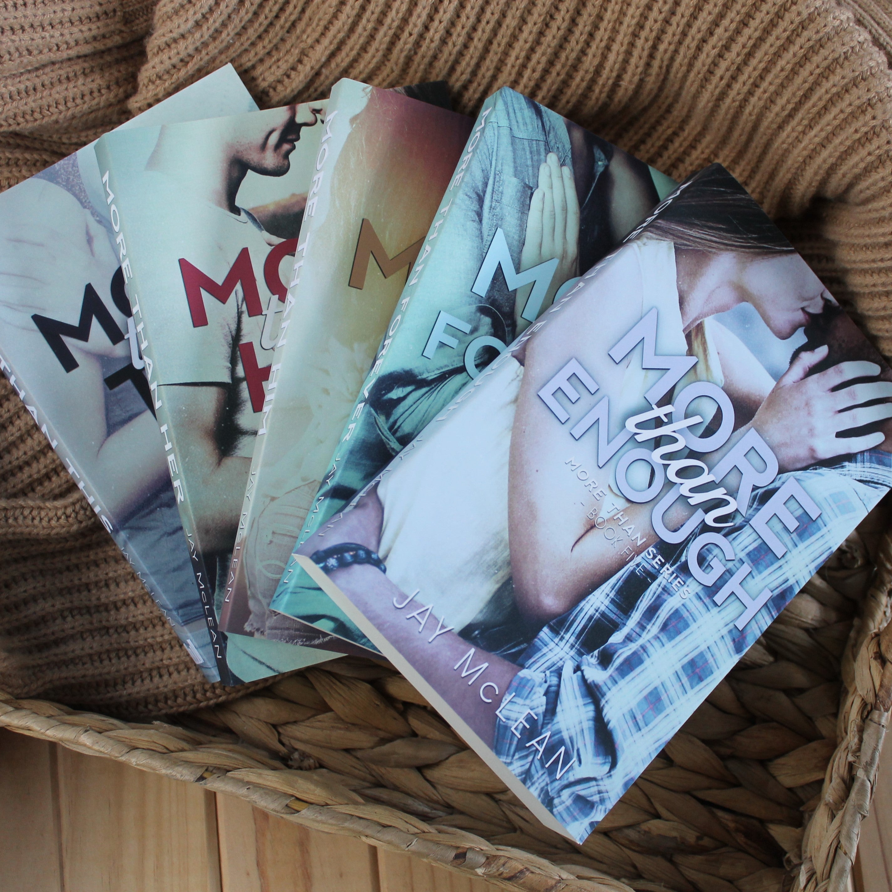 More Than series by Jay McLean