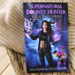 Supernatural Bounty Hunter series (OLD COVERS) by Leia Stone & Lucia Ashta