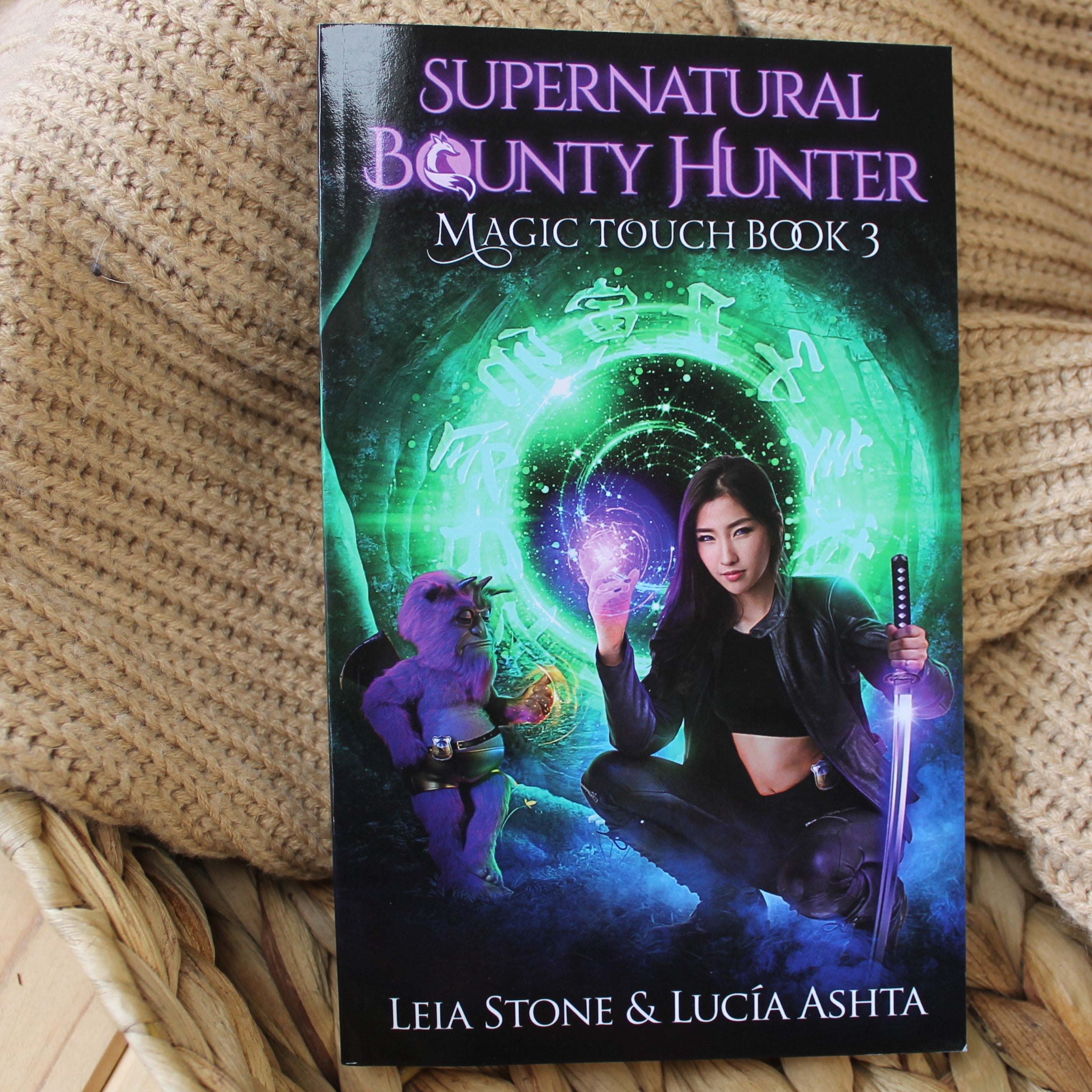 Supernatural Bounty Hunter series (OLD COVERS) by Leia Stone & Lucia Ashta
