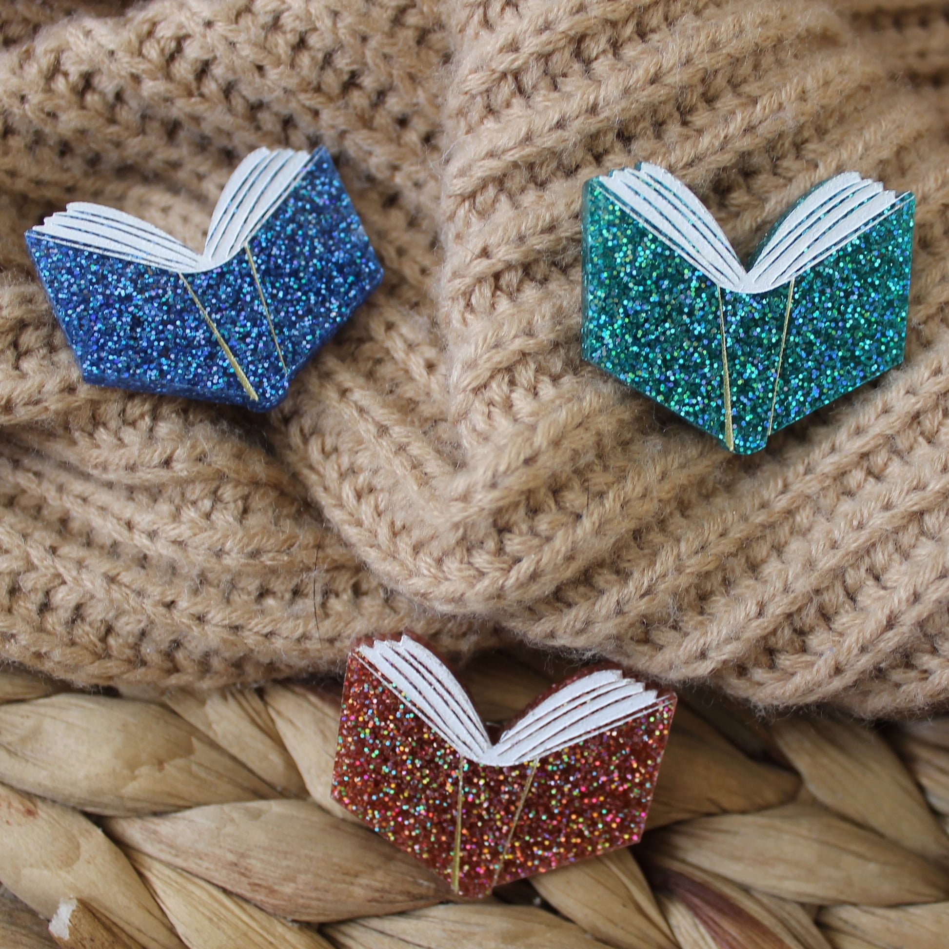 Acrylic Book Pin