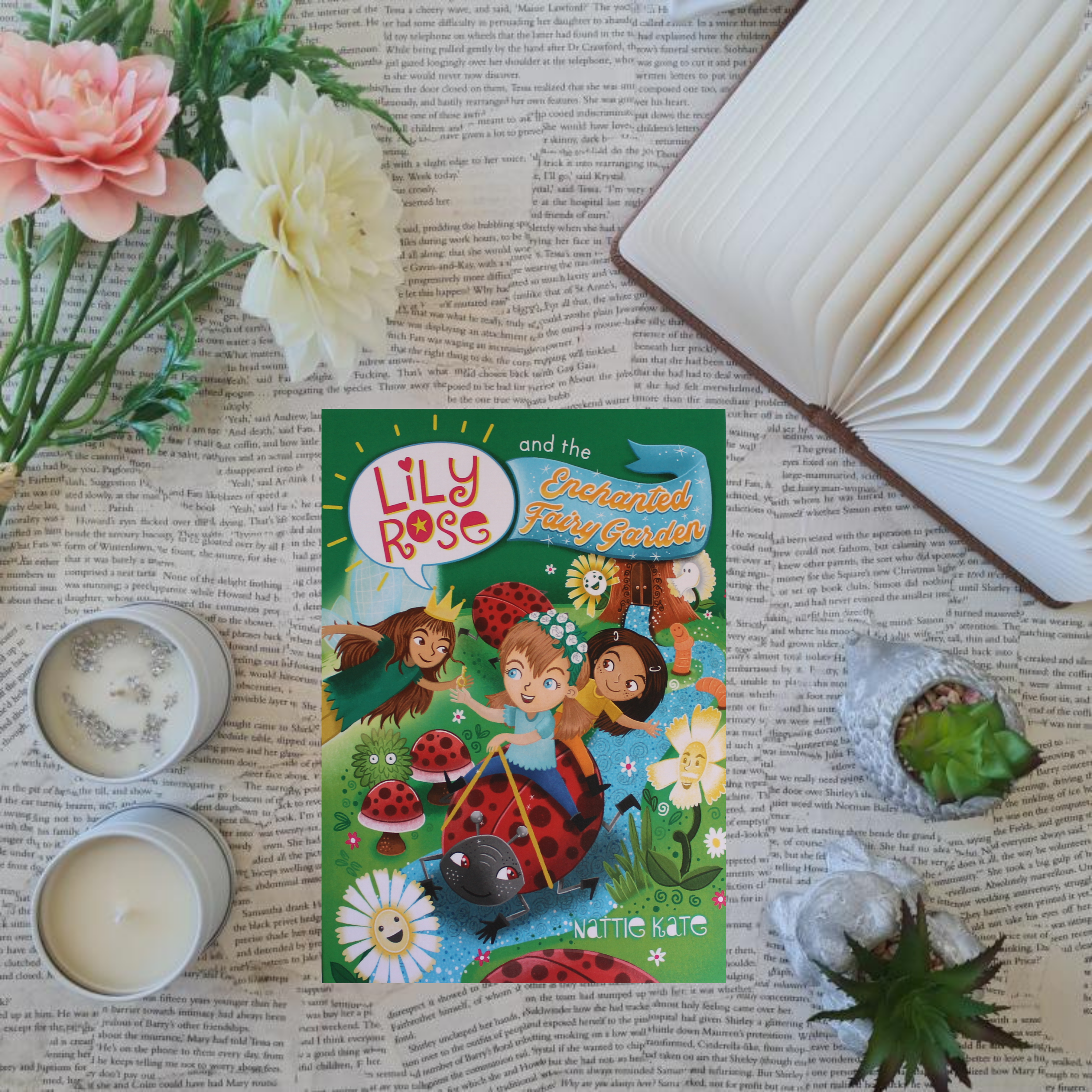 Lily Rose and the Enchanted Fairy Garden by Nattie Kate