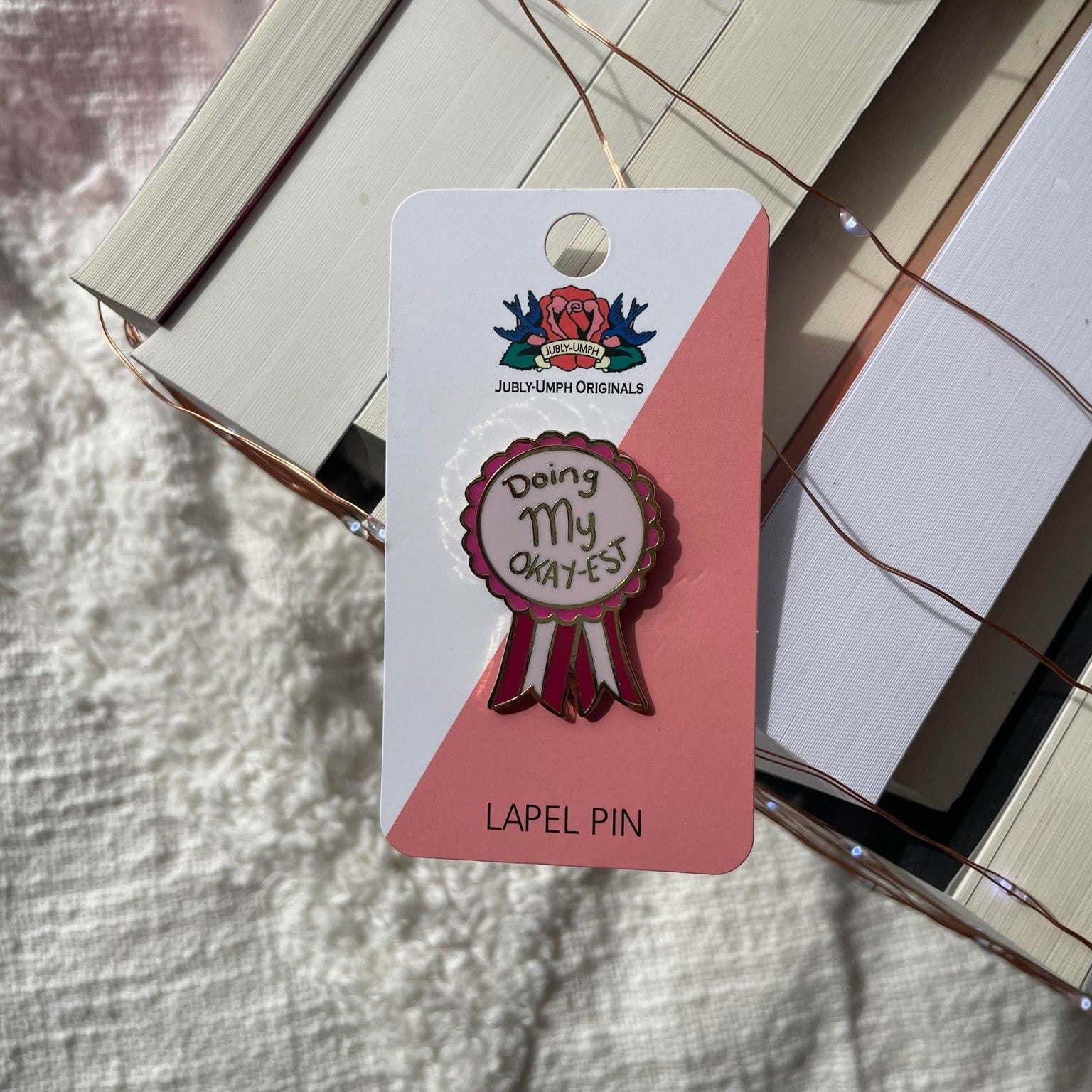 Doing My Okay-est Pin