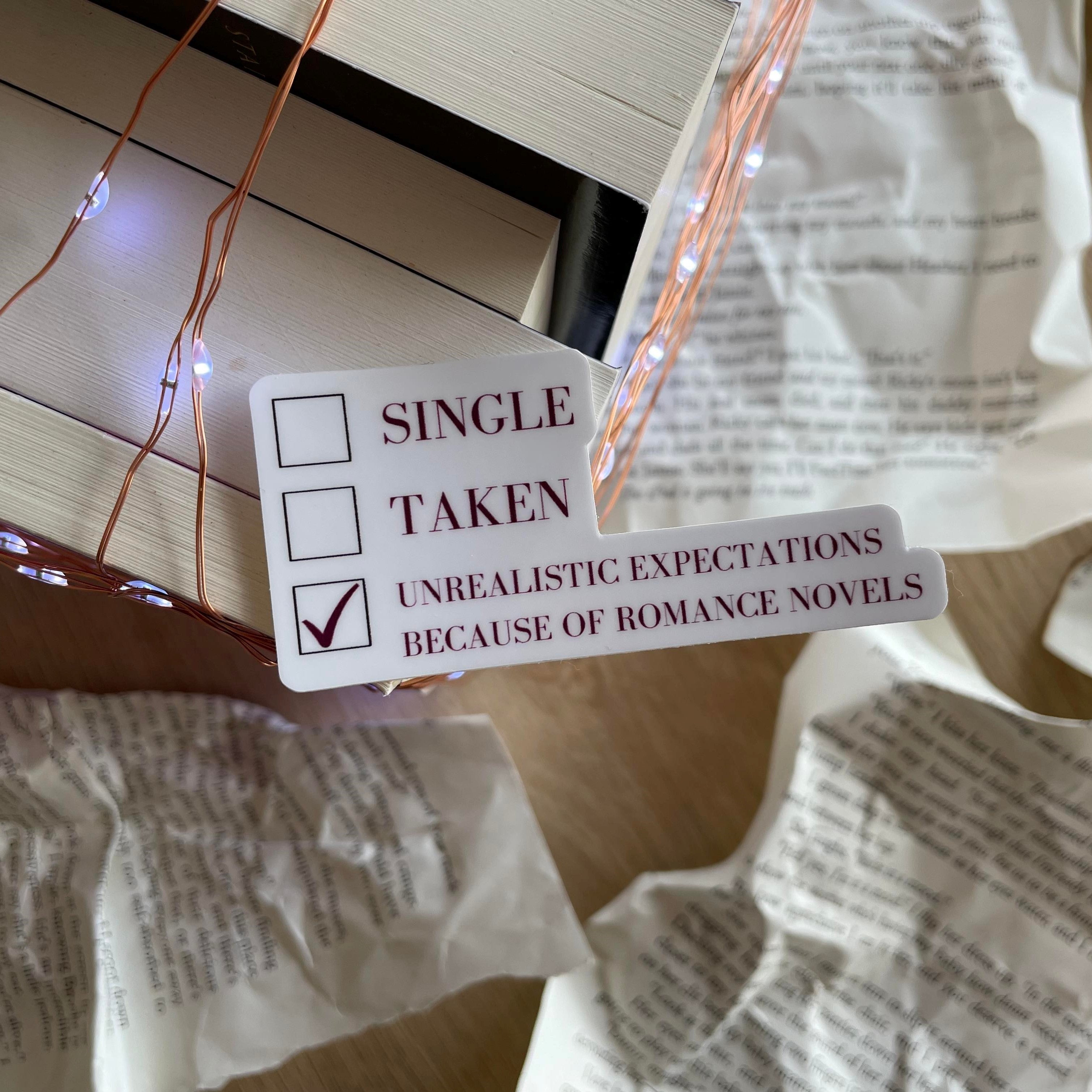 Unrealistic Expectations | Sticker