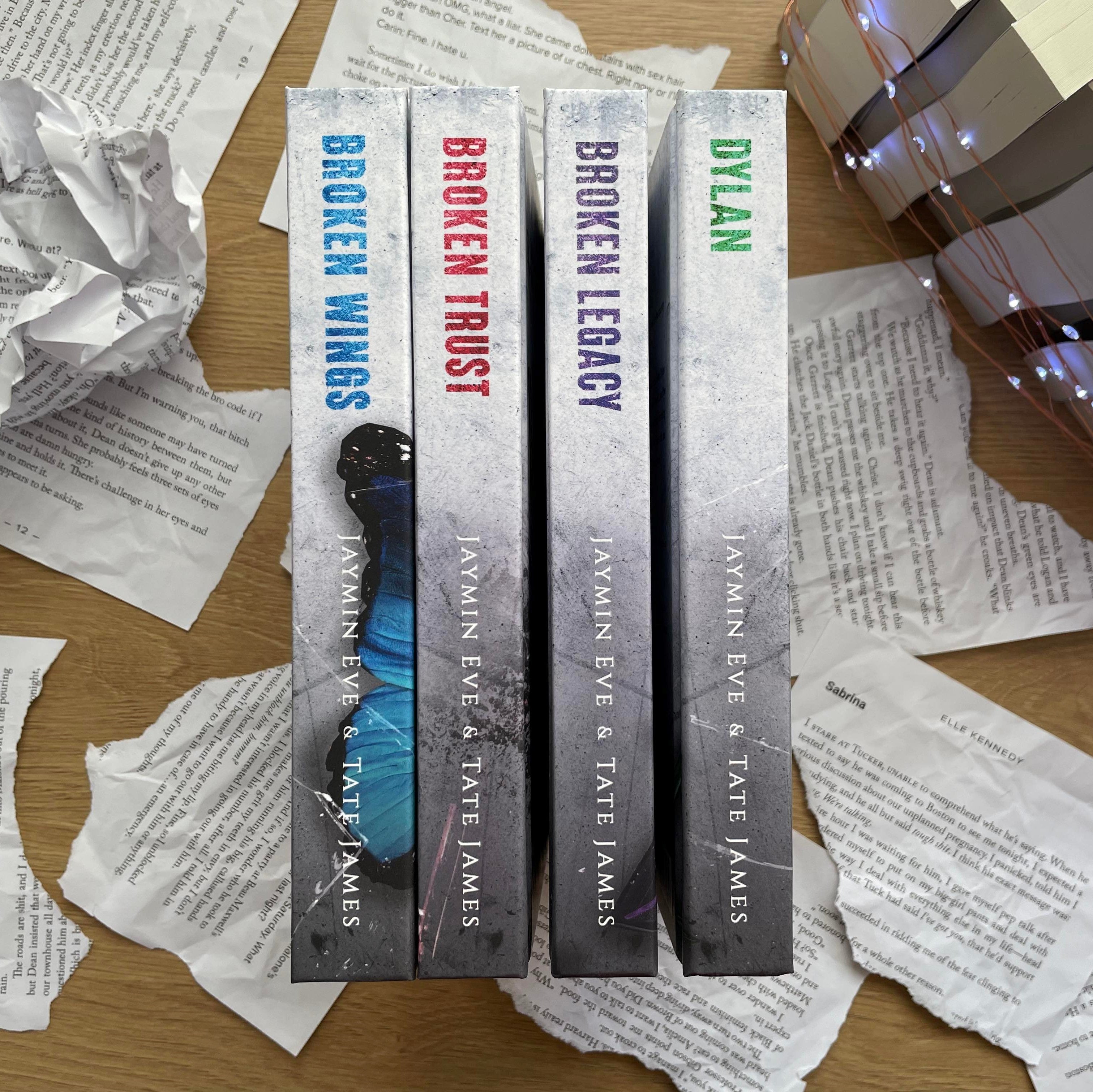 Dark Legacy series: Alternate HARDCOVERS by Tate James & Jaymin Eve