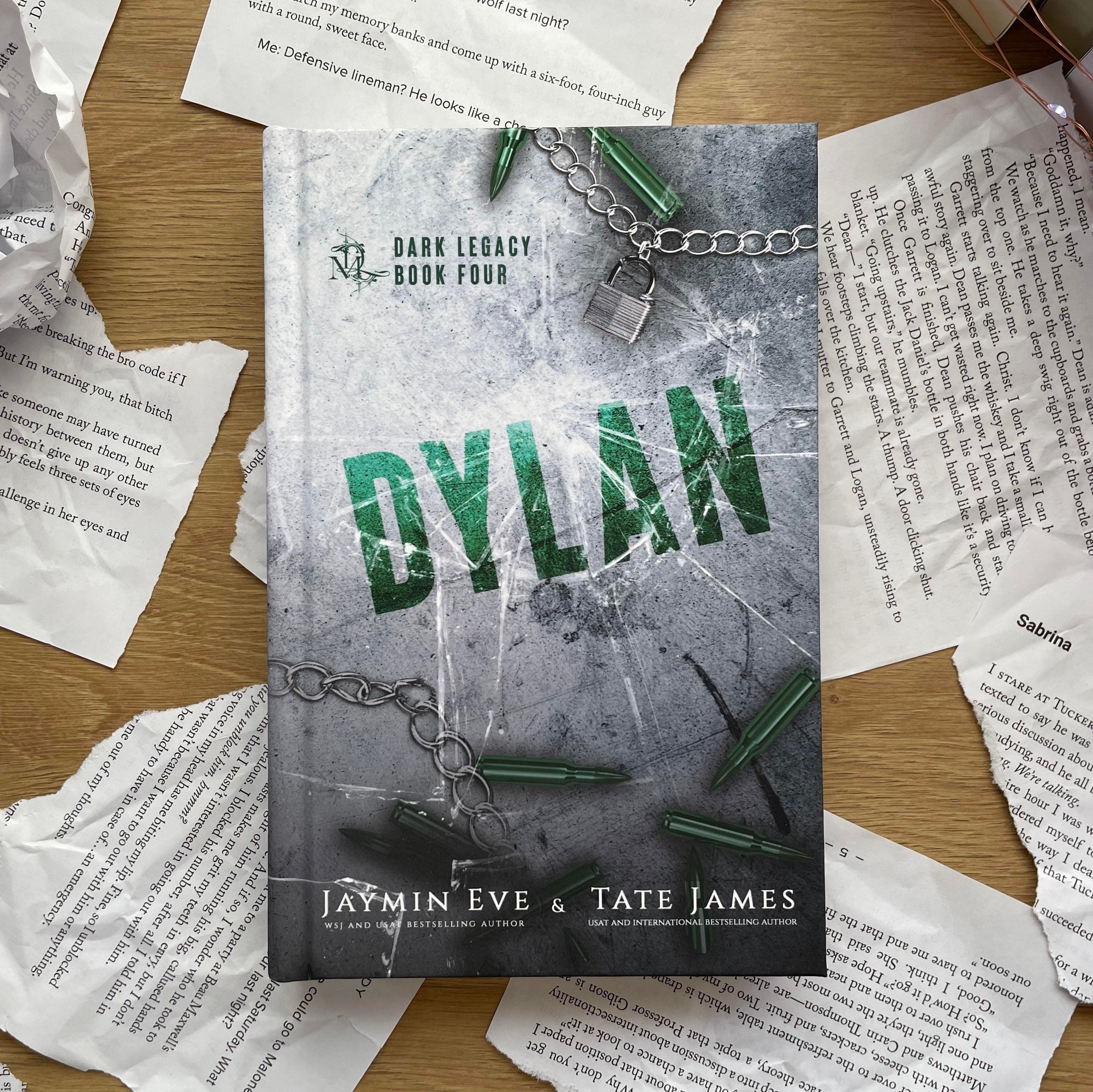 Dark Legacy series: Alternate HARDCOVERS by Tate James & Jaymin Eve