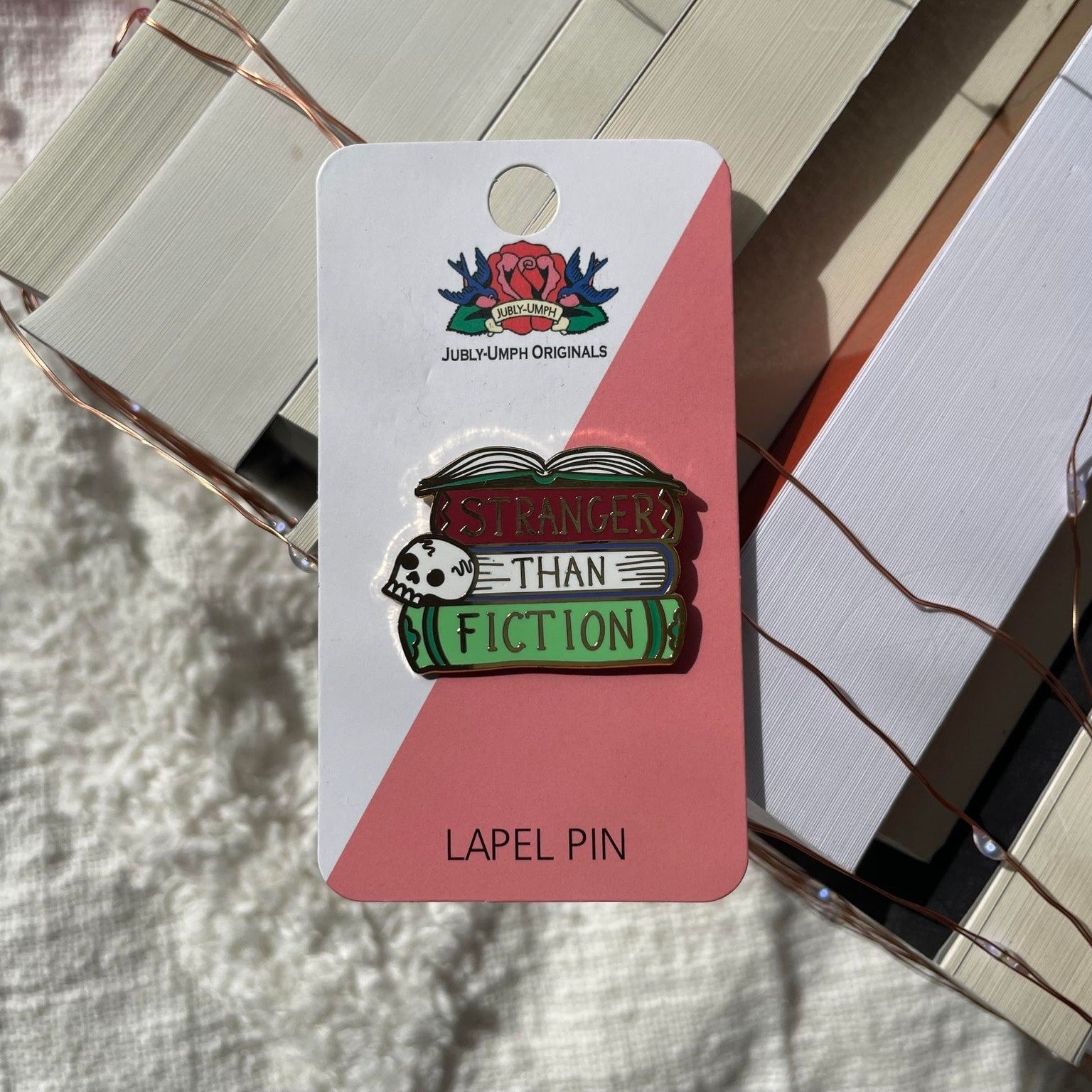 Stranger than Fiction Pin