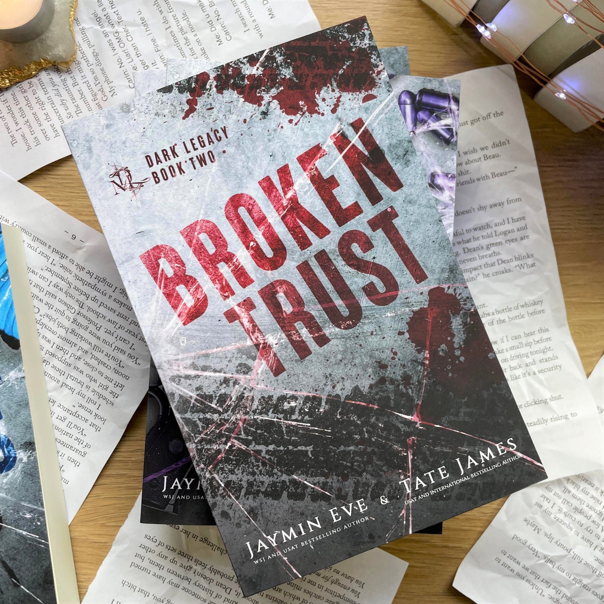 Dark Legacy series: Alternate Covers by Tate James & Jaymin Eve