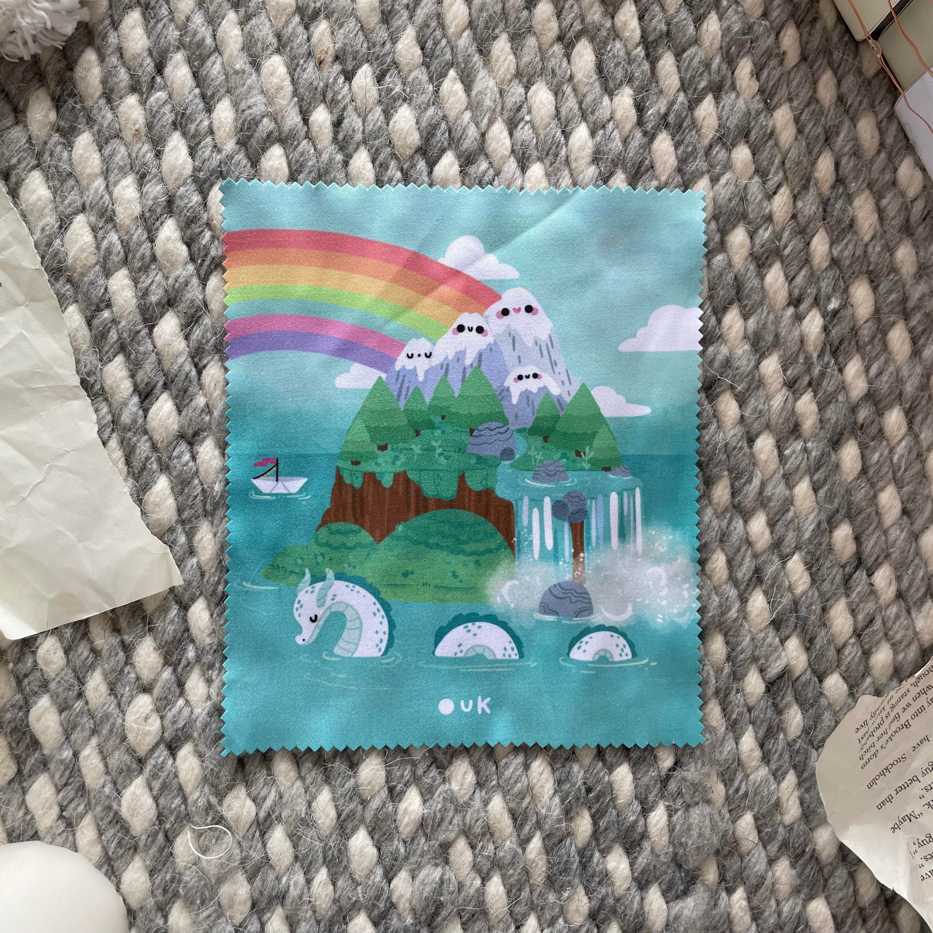 Fairy Island Microfibre Cloth by Keeper of the Sun