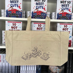 Load image into Gallery viewer, Book Dragon: Canvas Tote Bag
